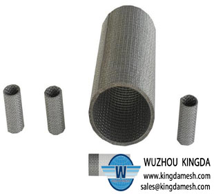 Sintered metal tube filter