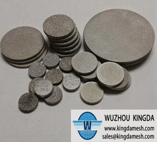 Sintered disc