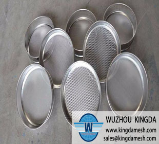 Wire mesh test sieve