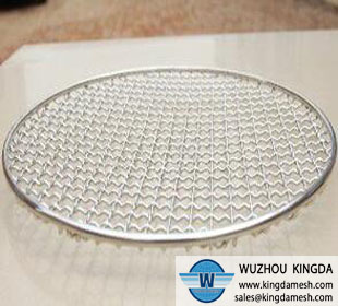 BBQ grill wire mesh net