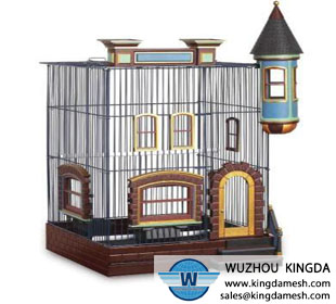 Decorative wire bird cage