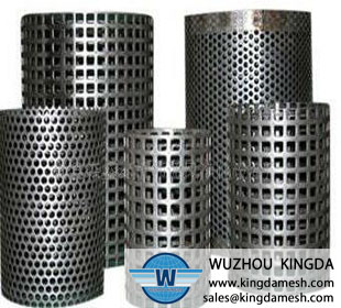 Stainless steel perforated metal pipe