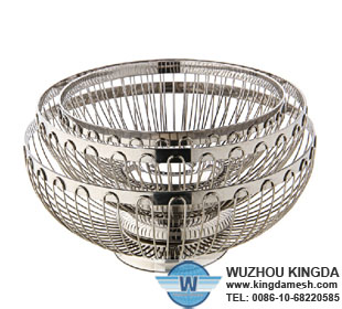 Stainless steel fruit colander