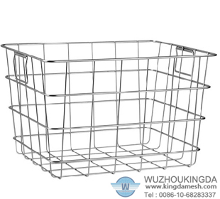 Wire storage baskets