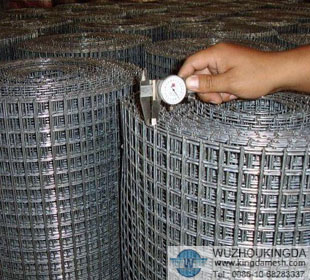 Galvanized welded mesh