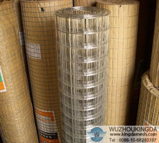 Galvanised wire mesh