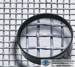 Quarry crimped screen mesh