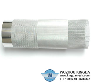 Wire mesh filter tube