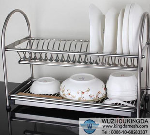 Stainless steel dish dryer rack