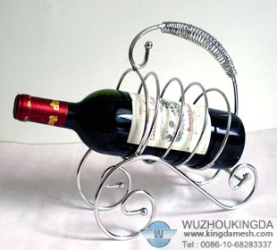 Wine bottle rack