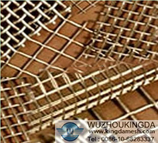 Electro galvanized crimped wire mesh