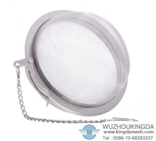 Mesh tea infuser ball